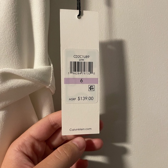 White Calvin Klein Jumpsuit - Picture 3 of 3